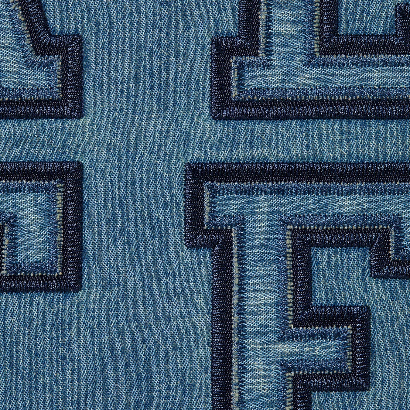 Denim Baseball Jersey view 4